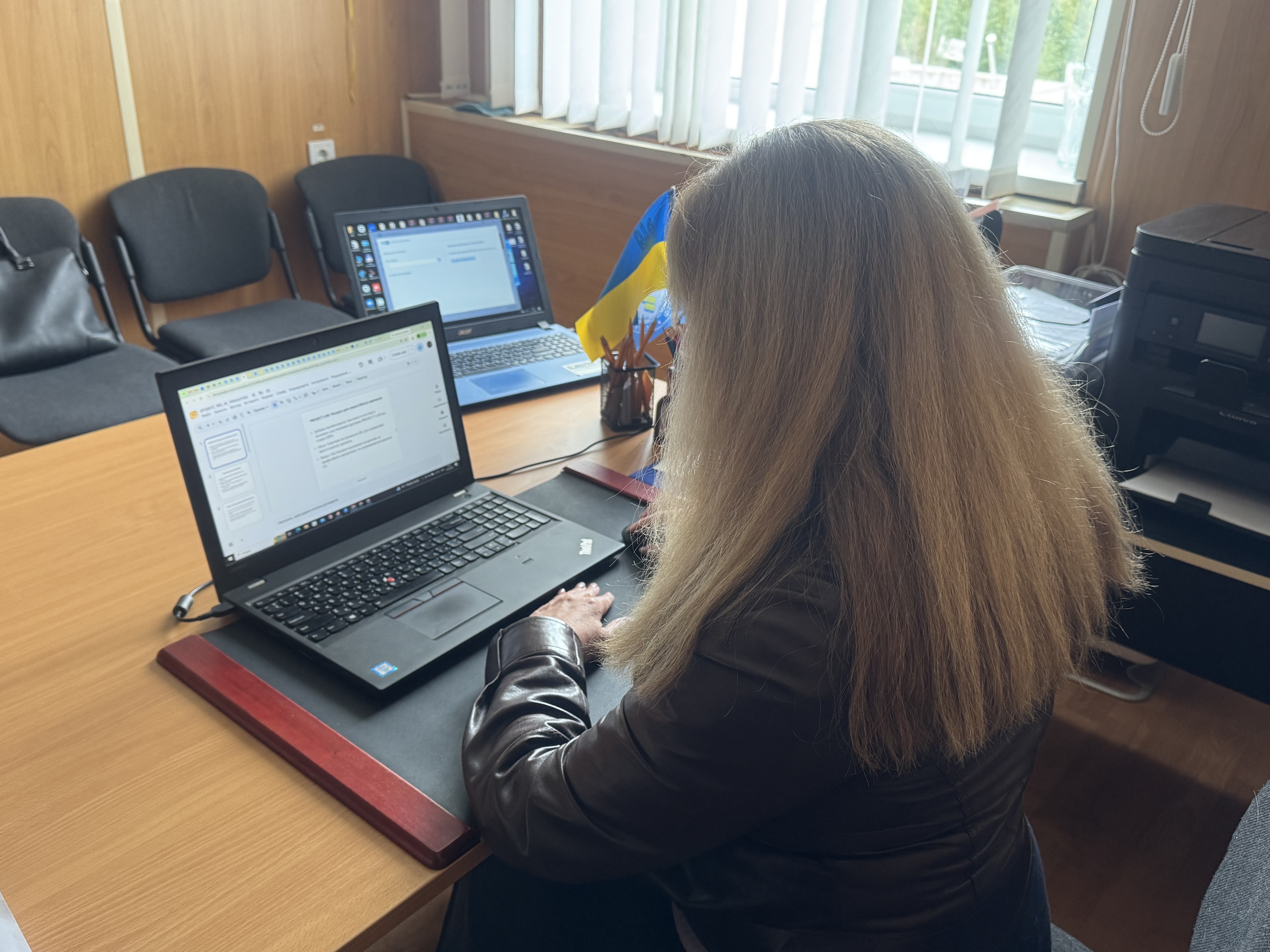 Робота з навчальними матеріалами під час тренінгу